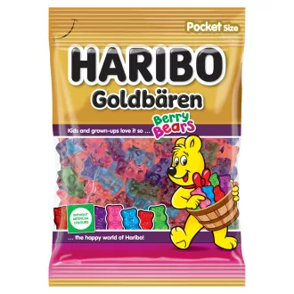   Haribo Goldbären Berry Bears gyümölcsízű gumicukorka 80 g