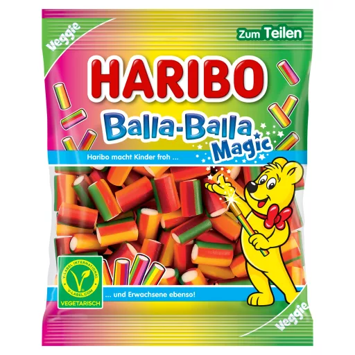 Haribo gumicukor 160g Balla Balla Magic