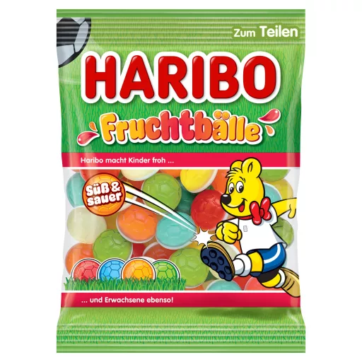 Haribo gumicukor 160g Fruchtbälle