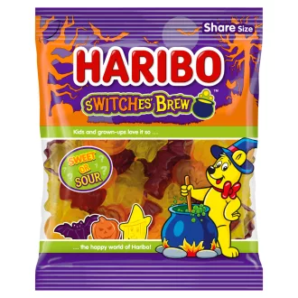 Haribo S'witches Brew gyümölcsízű gumicukorka 160 g