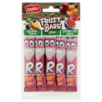 Sunvita gyümölcsszelet 5x15g piros gyümölcs