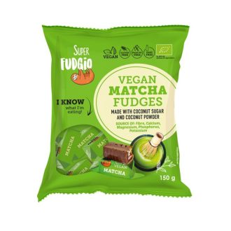 Fudgio karamella 150g Matcha Tejmentes Bio