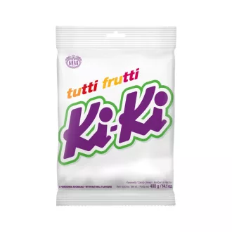 Ki-Ki gyümölcskaramella 400g Tutti Frutti gyümölcsízű