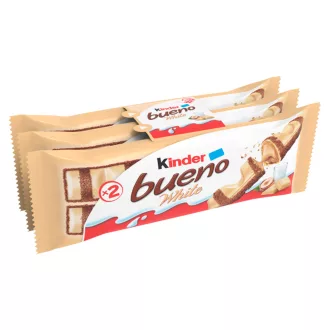 Kinder Bueno csokoládé szelet 3x39g White