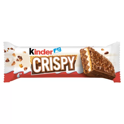 Kinder Crispy tejcsokoládéval bevont ropogós ostya töltelékkel 34 g