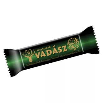   Vadász Feketeerdő csokoládés-alkoholos meggyes krémmel töltött tejcsokoládé szelet 25 g