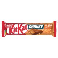   KitKat Chunky földimogyorós krémmel bevont ropogós ostya tejcsokoládéban 42 g