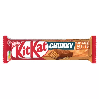   KitKat Chunky földimogyorós krémmel bevont ropogós ostya tejcsokoládéban 42 g