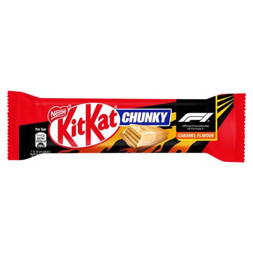 KitKat Chunky ropogós ostya karamellízű bevonóban és tejcsokoládéban 40 g