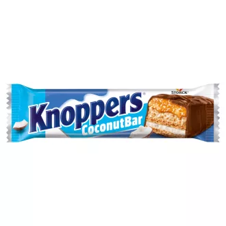   Knoppers CoconutBar tejes-kókuszos-mogyorós krémmel töltött tejcsokoládéval bevont ostyaszelet 40 g