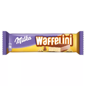   Milka Waffelini Alpesi Tejcsokoládéval Mártott Tejes ízű Krémmel Töltött Ostya 31 G