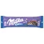 Milka & Oreo alpesi tejcsokoládé kakaós kekszdarabokkal és vaníliaízű tejes krémtöltelékkel 37 g