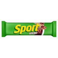   Sport Kapucíner étcsokoládéval Bevont Szelet Kávés Töltelékkel és Tejszínízű Töltelékkel 31 G