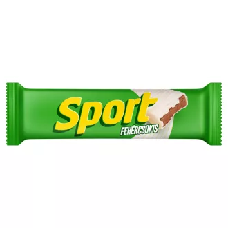   Sport Fehér Csokoládéval Mártott Rumos ízű Kakaós Szelet 31 G