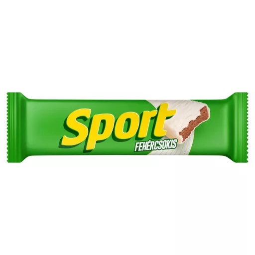 Sport Fehér Csokoládéval Mártott Rumos ízű Kakaós Szelet 31 G