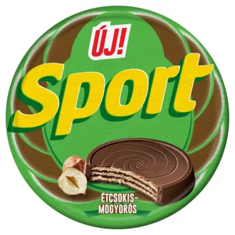 Sport érem- mogyorós ostya étcsokoládéval borítva 30g