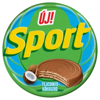 Sport érem- kókuszos ostya tejcsokoládéval borítva 30g