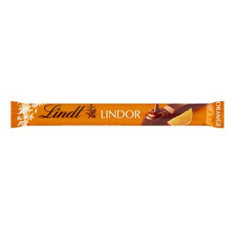 Lindt Lindor szeletes tejcsokoládé 38g Pistachio Orange