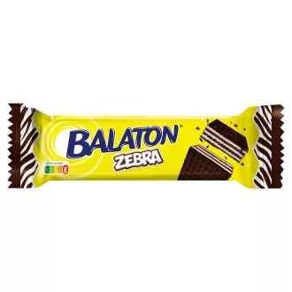 Balaton Zebra töltött ostya szelet 30g tejes krémmel