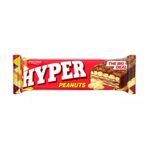 Hyper ostya szelet 56g földimogyorós
