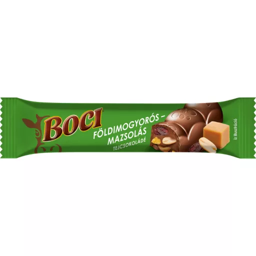 Boci tejcsokoládé szelet 32g tejkrémes-kakaós kekszes töltelékkel