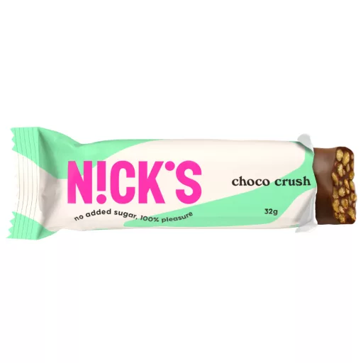 Nick's szelet 32g choco crush gluténmentes