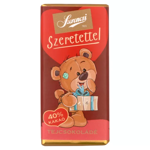 Szerencsi Szeretettel tejcsokoládé 20 g