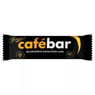   Szerencsi Cafébar tejcsokoládéval mártott kávés szelet 26 g