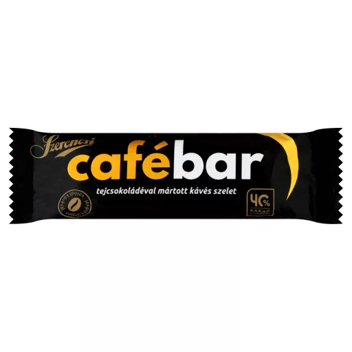 Szerencsi Cafébar tejcsokoládéval mártott kávés szelet 26 g