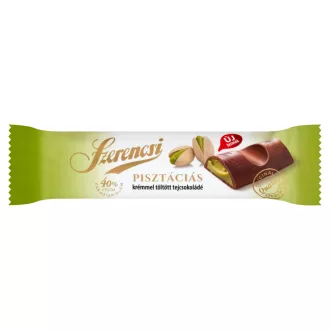   Szerencsi pisztáciás krémmel töltött tejcsokoládé 19 g