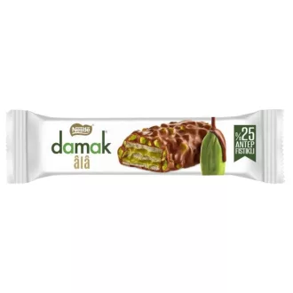   Damak Ala töltött ostya szelet 30g pisztáciakrémmel töltve tejcsokoládéval