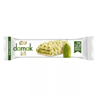   Damak Ala töltött ostya szelet 30g pisztáciakrémmel töltve fehércsokoládéval