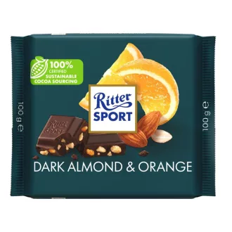 Ritter Sport csokoládé 100g mandulás narancsos