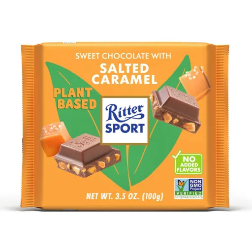 Ritter Sport csokoládé 100g sóskaramellás vegán
