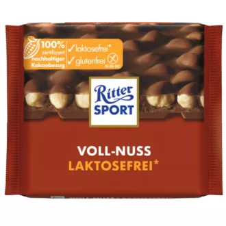 Ritter Sport csokoládé 100g egészmogyorós laktózmentes