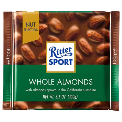 Ritter Sport csokoládé 100g mandulás