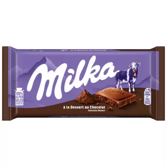  Milka à la Dessert au Chocolat alpesi tejcsokoládé habosított kakaós töltelékkel 100 g