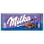 Milka Oreo alpesi tejcsokoládé kakaós kekszdarabokkal és vaníliaízű tejes krémtöltelékkel 100 g