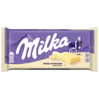 Milka Fehér Csokoládé 90 G