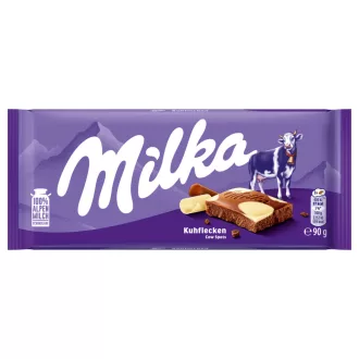   Milka alpesi tej felhasználásával készült tejcsokoládé fehér csokoládéval 90 g