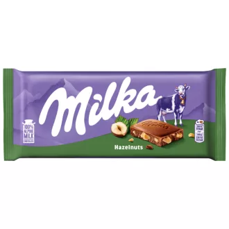 Milka táblás tejcsokoládé 80g törtmogyorós