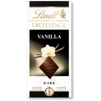 Lindt táblás étcsokoládé 100g Excellence Dark Vanilla