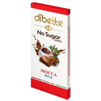 Dibette NAS töltött tejcsokoládé 80g kávé HCN