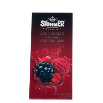   Stühmer táblás étcsokoládé 100g Erdei gyümölcsös krémmel töltött