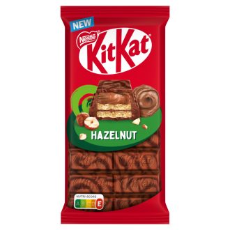   KitKat ropogós ostya mogyorós krémmel tej- és étcsokoládéban 99 g