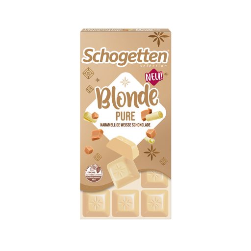 Schogetten Blonde fehércsokoládé 100g Pure