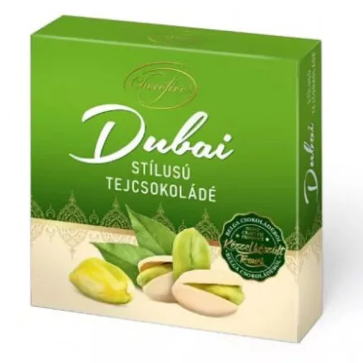 Chocofive táblás tejcsokoládé100g Dubai stílusú