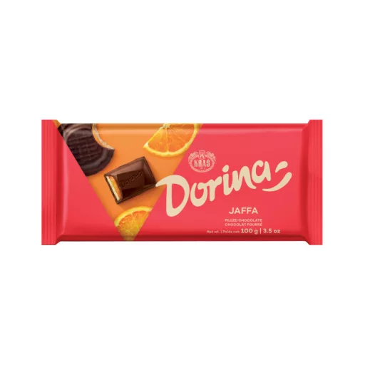 Dorina táblás csokoládé 100g Jaffa ízű töltelékkel