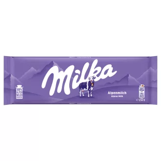  Milka alpesi tej felhasználásával készült tejcsokoládé 250 g