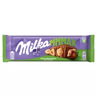 Milka táblás tejcsokoládé 250g egészmogyorós